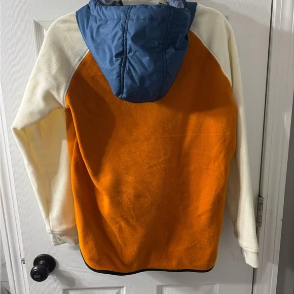 Orange and Cream Women's Hoodie - Picture 2 of 2